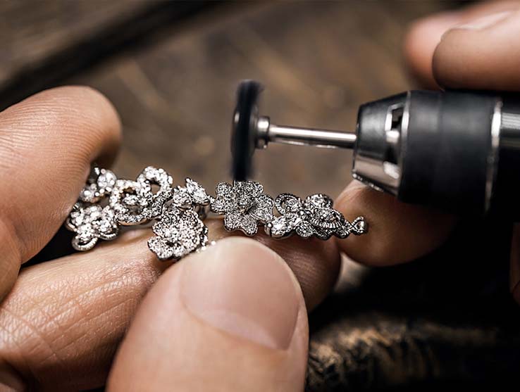 CNC precision machining workshop